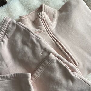 Light Blush Aritzia Sweat Set